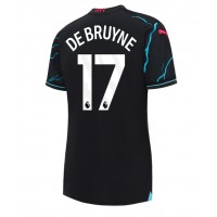 Manchester City Kevin De Bruyne #17 3rd trikot Frauen 2023-24 Kurzarm